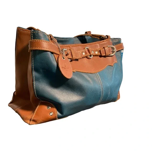 American West Genuine Leather Shoulder Bad - Picture 3 of 16